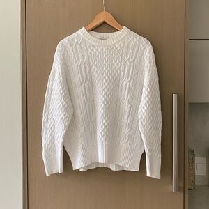 CO cable knit sweater